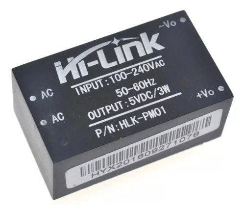 Kit 10 Mini fonte Chaveada Hi-link HLK-PM01 - 5 V 3 W