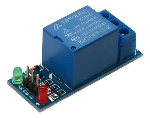 Unidade - Modulo Rele 1 Canal Led Indicador para Arduino Pi Pic 5 V/10 A