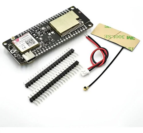 Kit com 2 unidades - Kit 2x Módulos ESP32 Ttgo T-call SIM800L + Antena (novo)